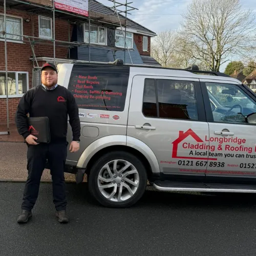 Jason Fury, owner of Longbridge Cladding & Roofing
